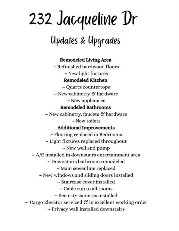 Image 4: So many updates & upgrades!