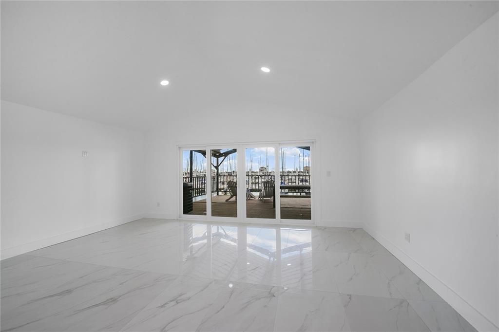 Image 2: A LOOK AT THE LIVING AREA WITH A NICE VIEW OF THE