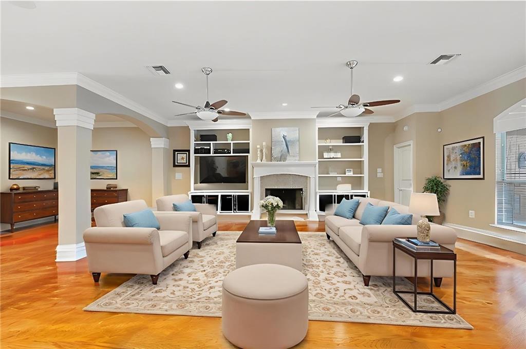 Image 3: Virtually Staged Living Room