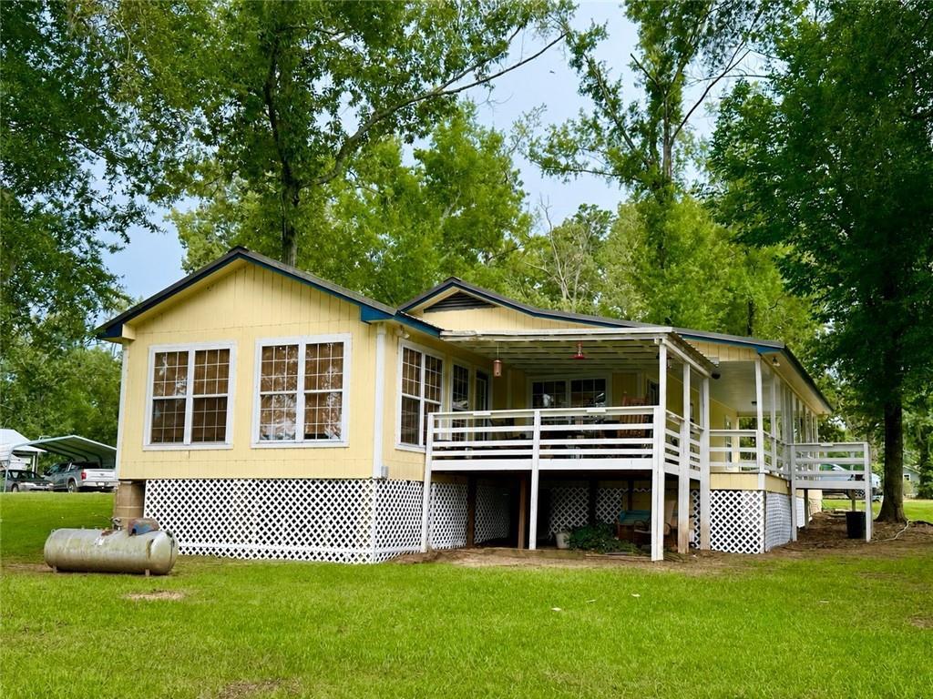 Image 1: Back deck and rear