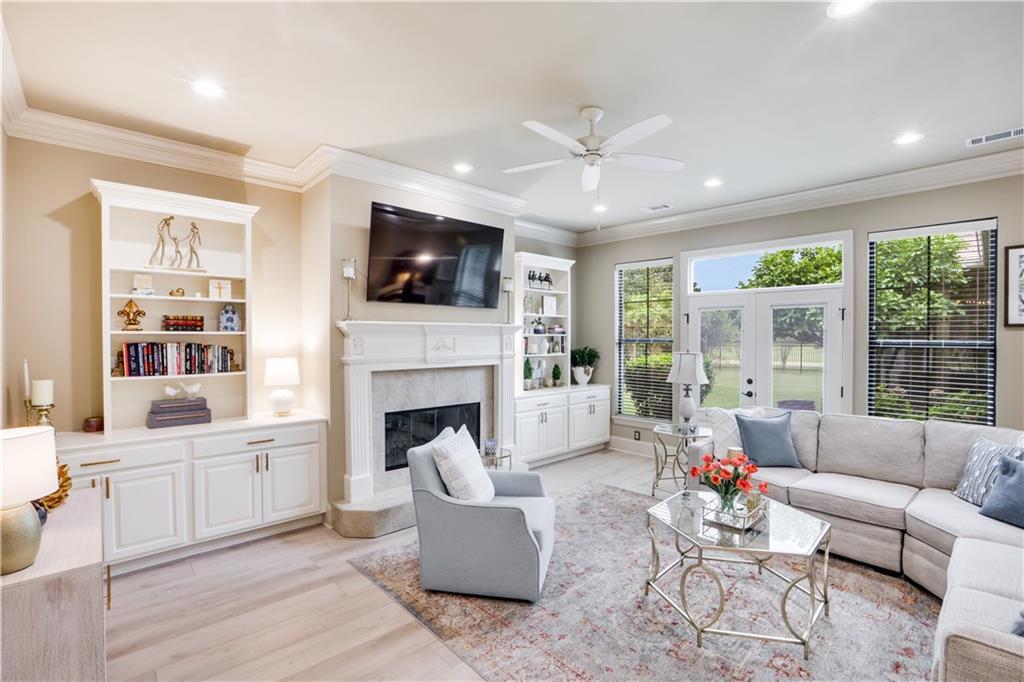 Image 3: DEN SHOWING LOCATION OF REAR DOOR AND LOTS OF NA