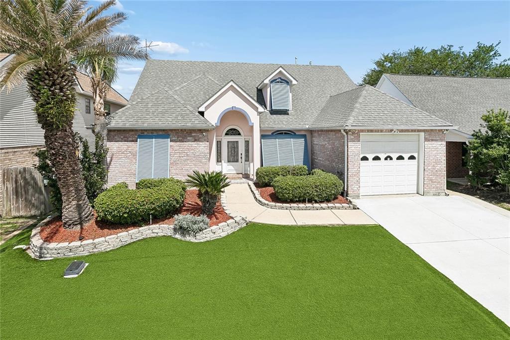 Image 1: FRONT ELEVATION ON A 60 X 190 LOT, MANICURED LANDS