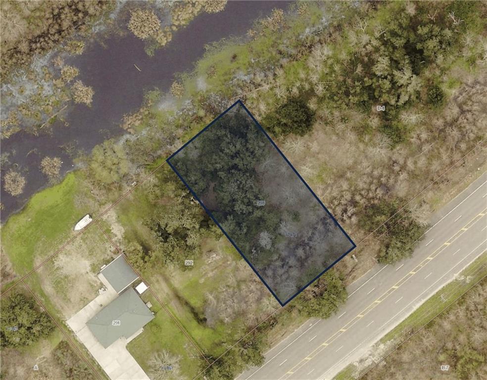 Image 2: Aerial view via New Orleans Property Viewer.