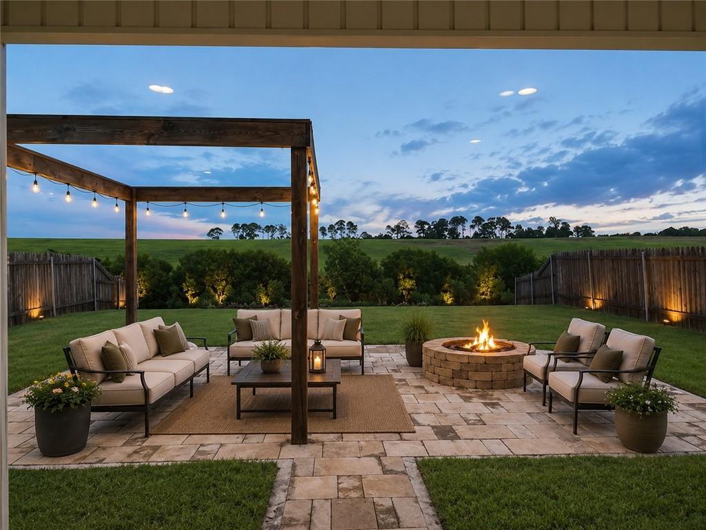 Image 4: Virtually staged Patio