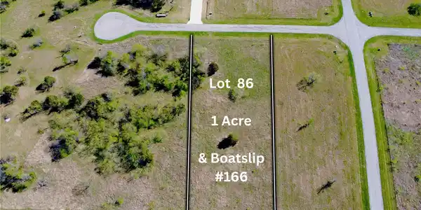 Lot 86 and Boat Slip 166 Stillwater Shores Drive