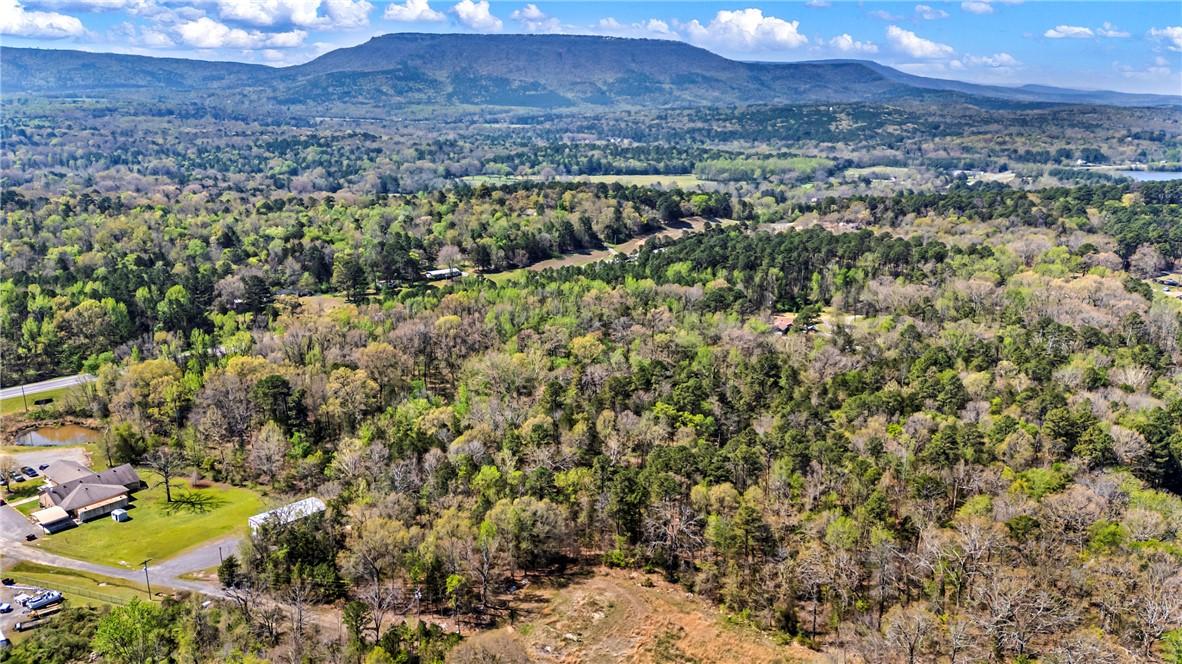 Image 3: Aerial view of a mountainous background and a fore