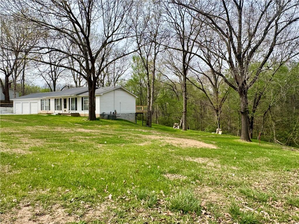Image 3: View of newly seeded front and back yard.