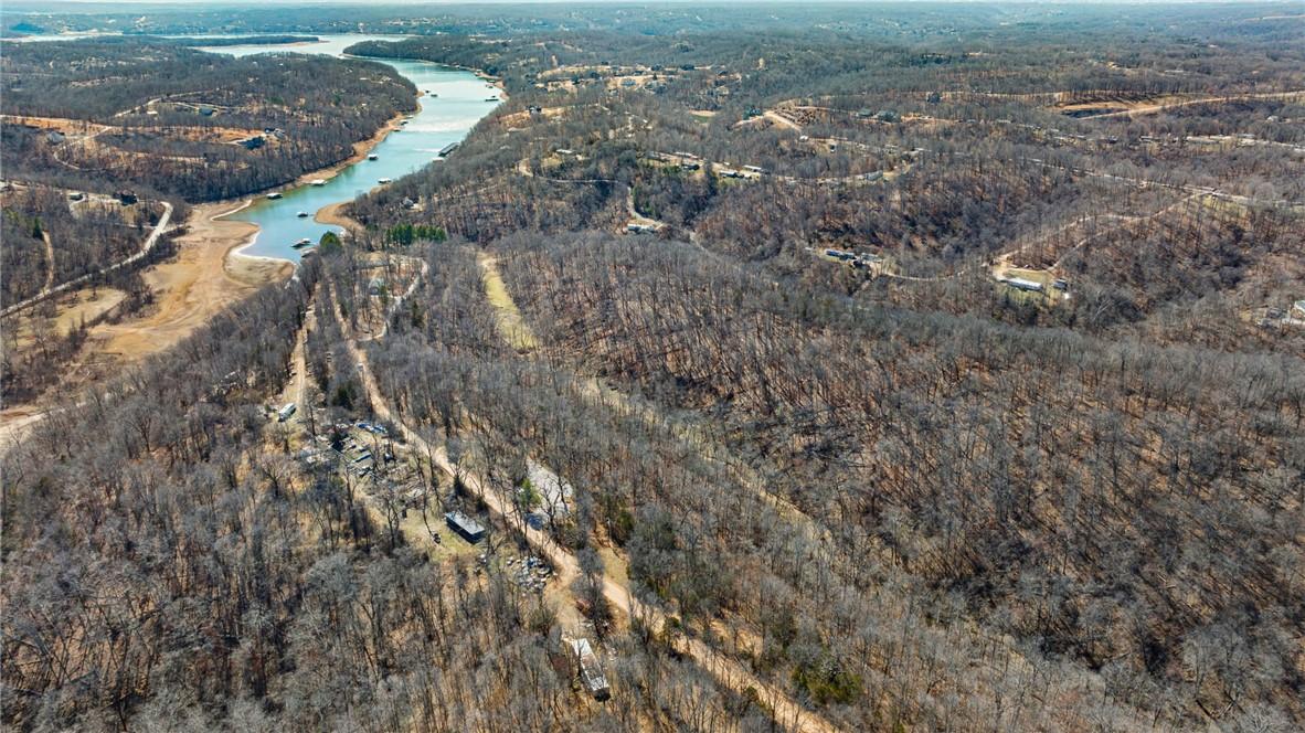 Image 3: Expansive wooded acreage featuring a winding water
