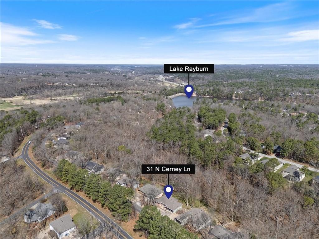 Image 3: Drone / aerial view of a heavily wooded area