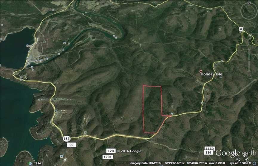 Image 1: Aerial map. Depicting the geographic location and