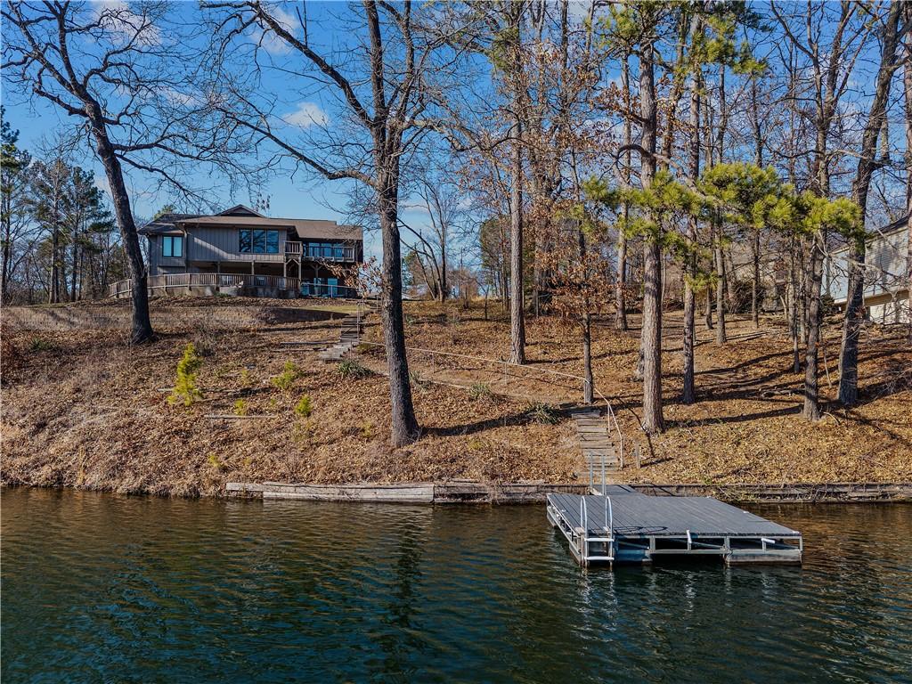 Image 4: Recently stained dock with Deck Correct.