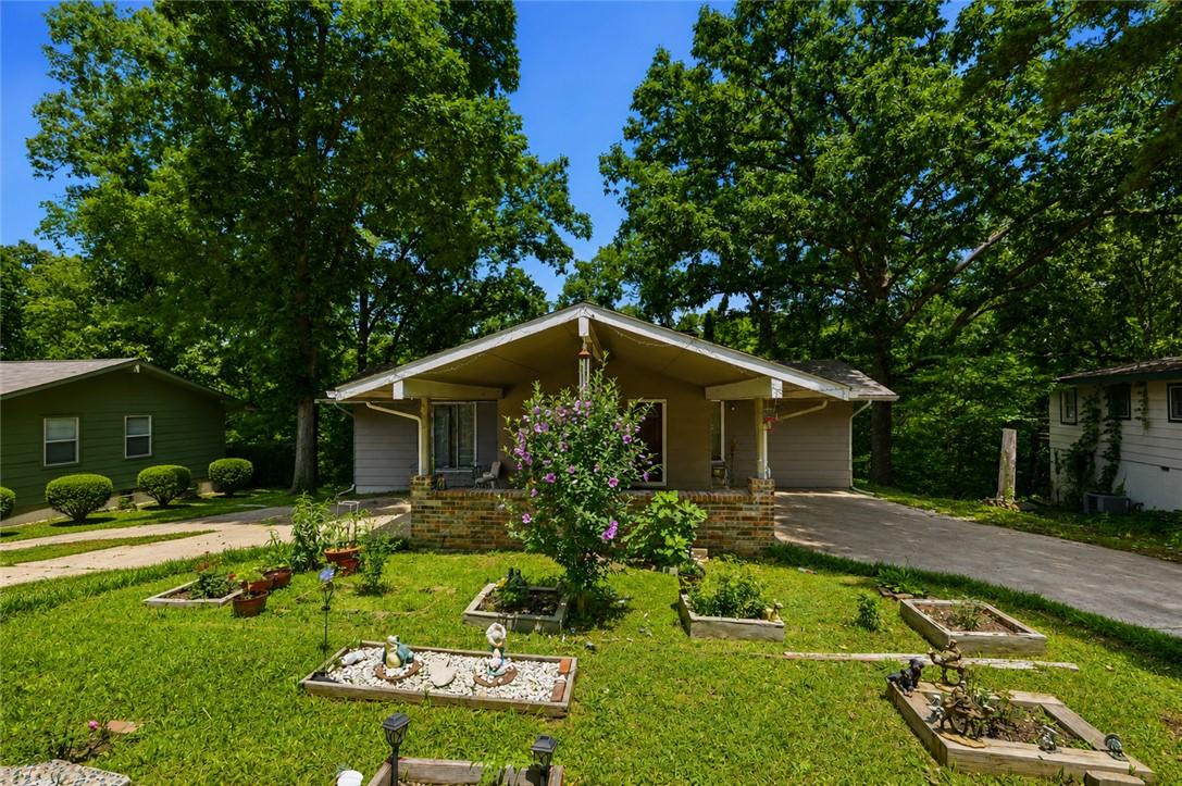 Image 2: Ranch-style residence featuring a covered front po