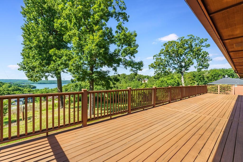 Image 3: Lake view from the back deck.