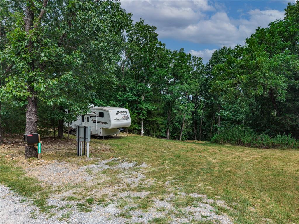 Image 2: Cleared grassy area surrounded by mature trees