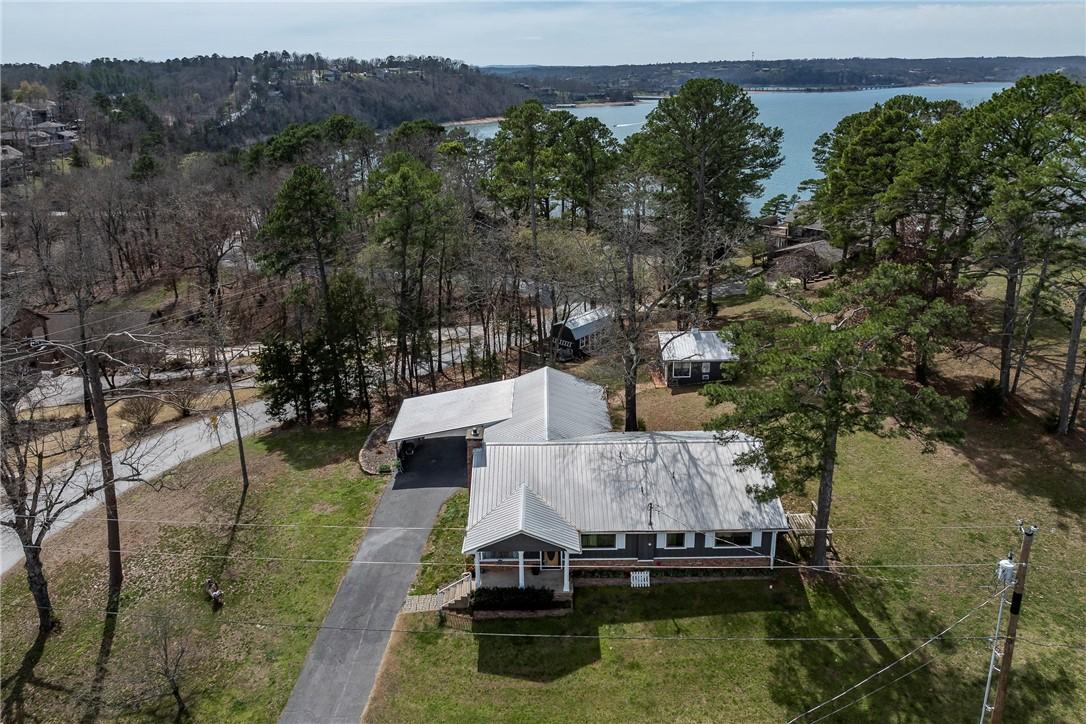 Image 1: View of subject property featuring a large body of