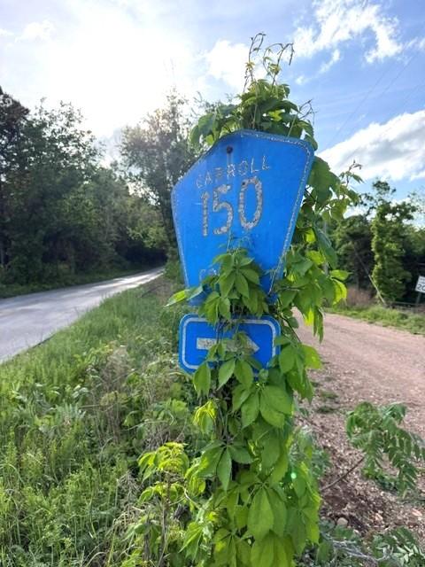 Image 2: Turnoff onto gravel road from Buck Mountain to Cou