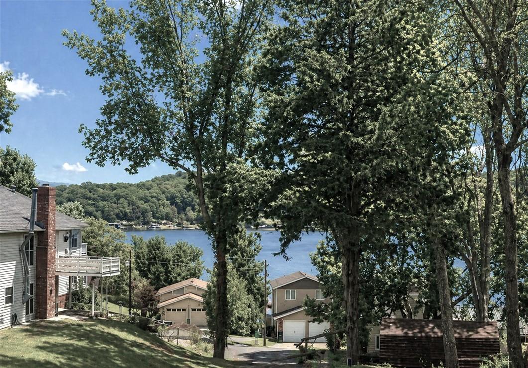 Image 3: Beautiful lake view from the back deck and hot tub
