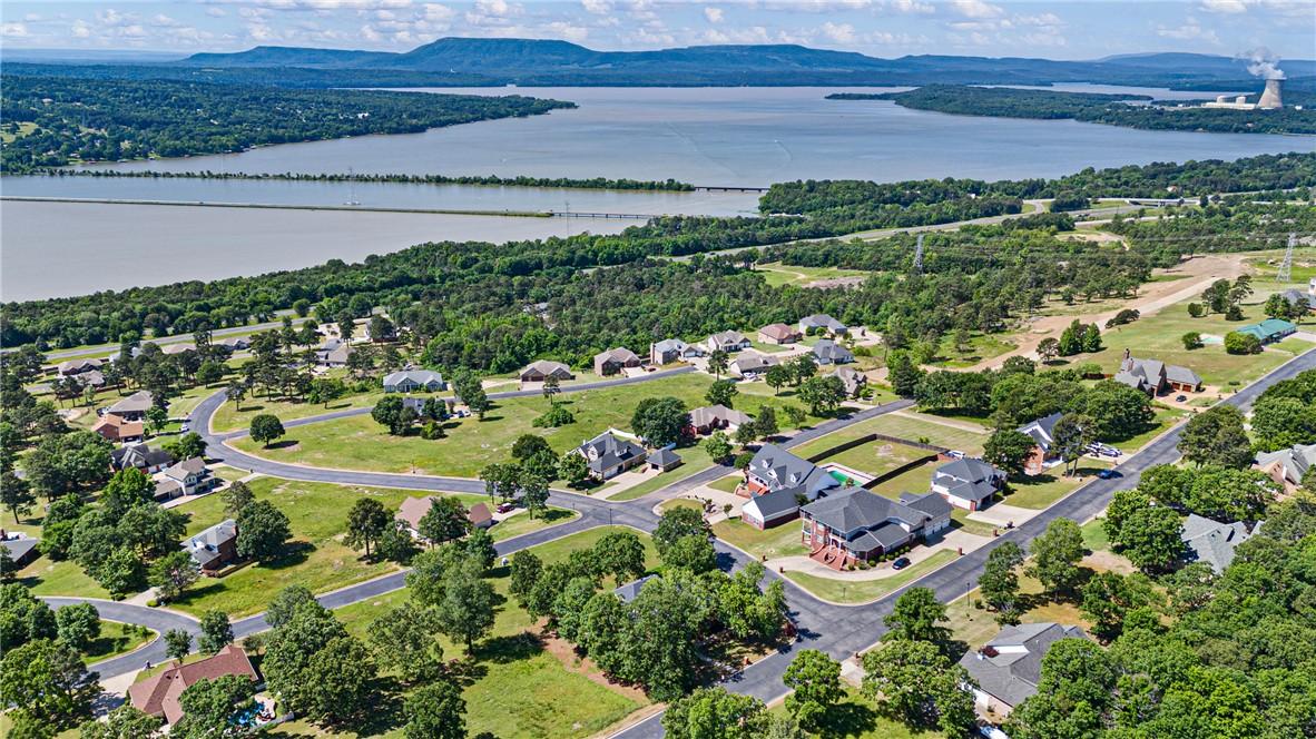 Image 2: Aerial perspective of a developed residential area