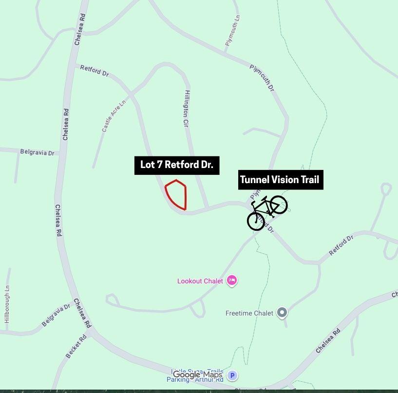 Image 3: Location Map. Indicating the parcel designated as