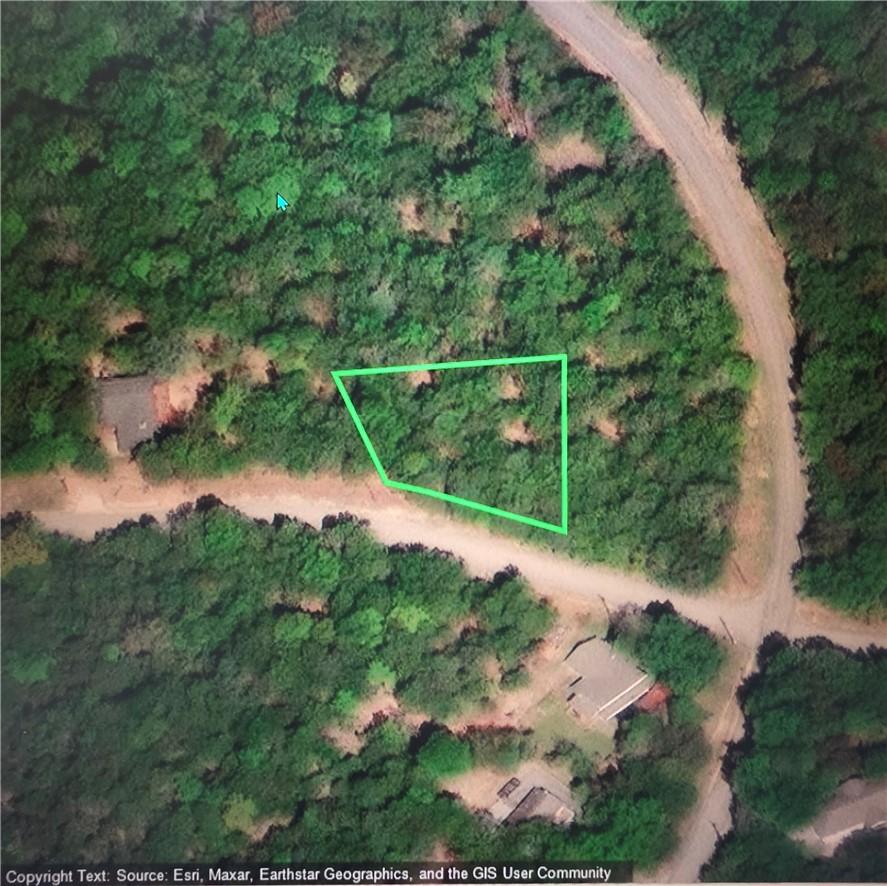 Image 2: View of the lot from above