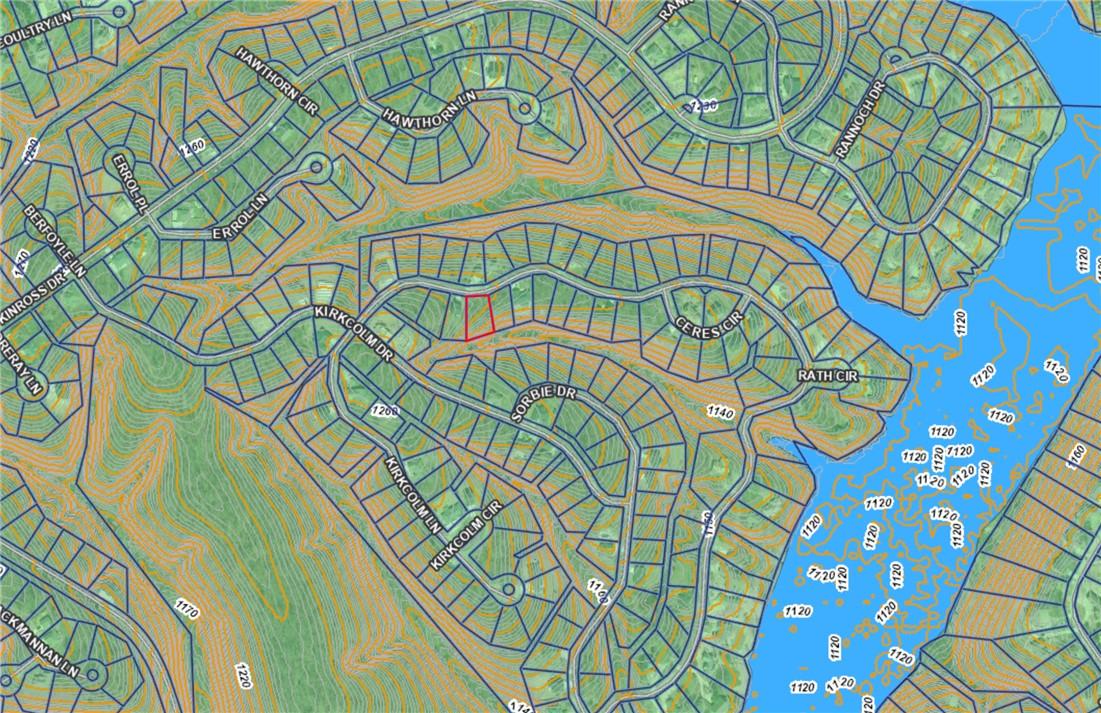 Image 4: Subdivision Development Plan. Aerial representatio