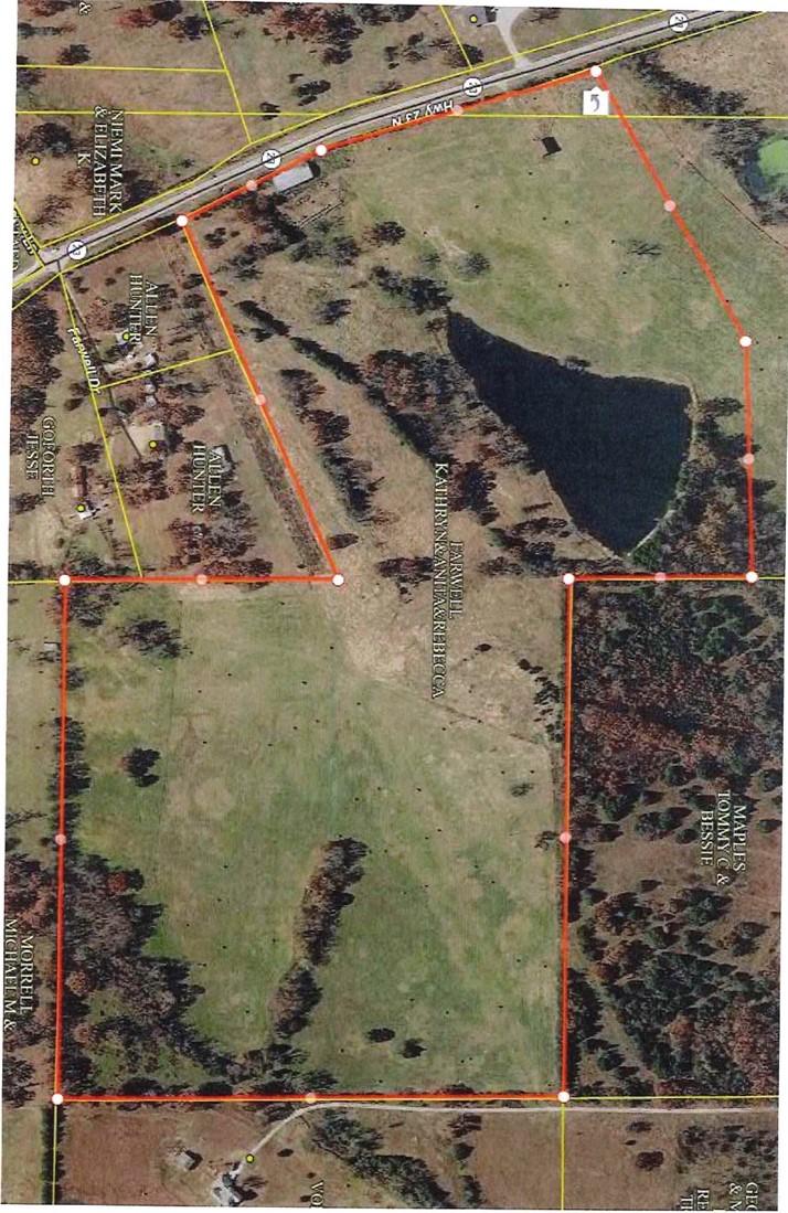 Image 2: Survey Map. Illustrating the property boundaries a