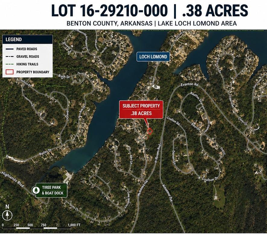 Image 3: Property Map. Displaying the property boundary, su