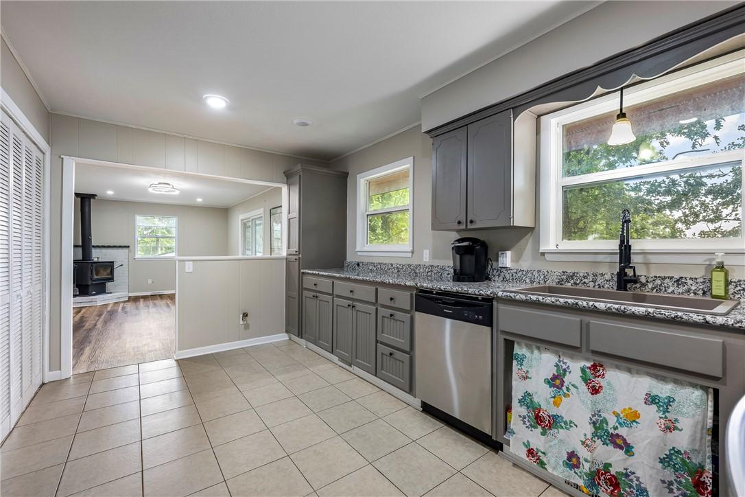 Image 1: Brand new counter tops, oversized sink, and fresh