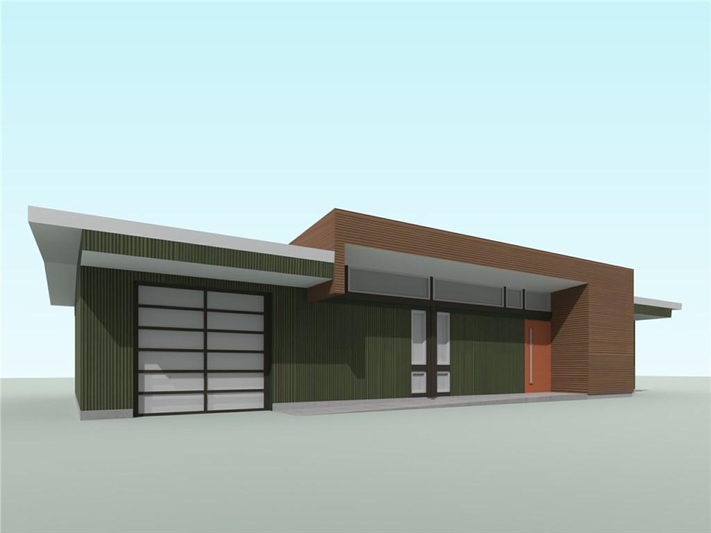 Image 4: Modern architectural design featuring varied sidin