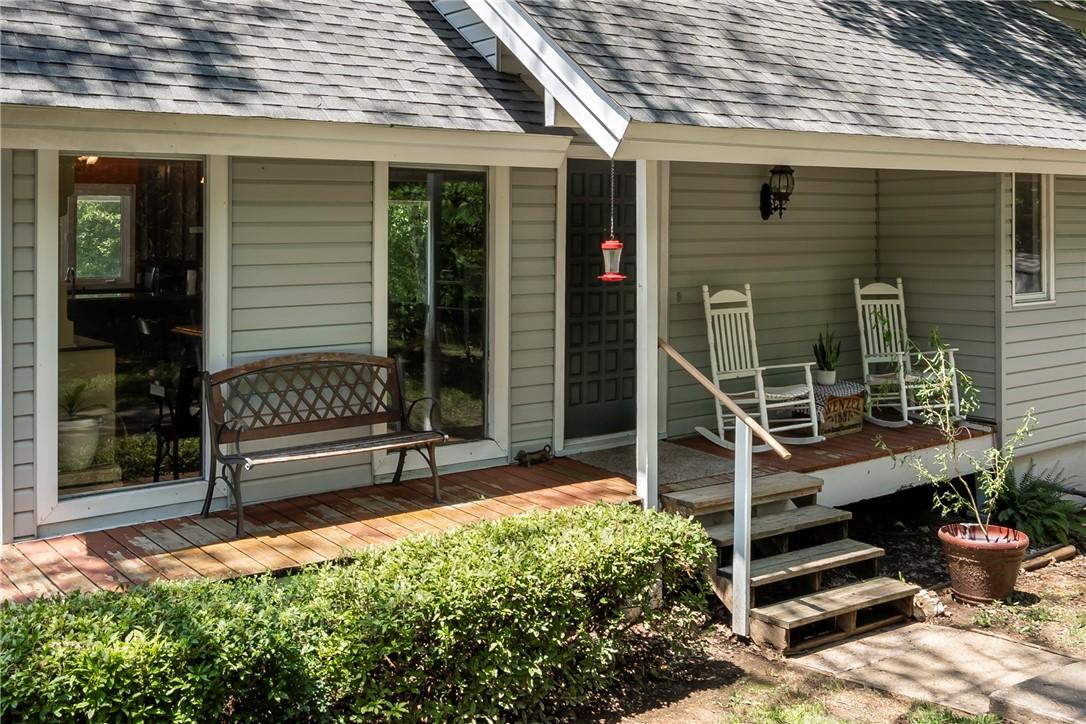 Image 4: Enjoy coffee on the front porch while watching the