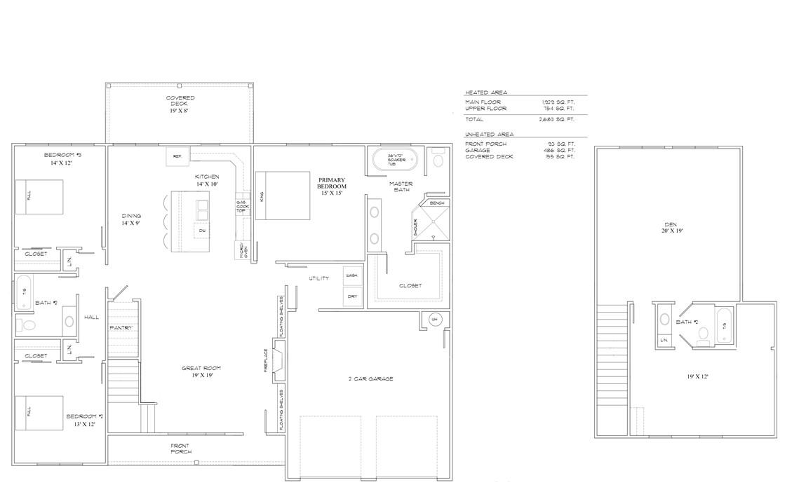 Image 2: View of home floor plan