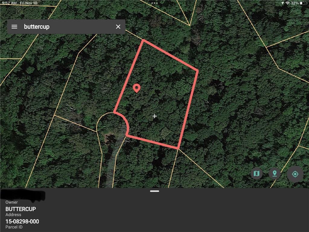 Image 2: Property Parcel Map. Displaying the property bound