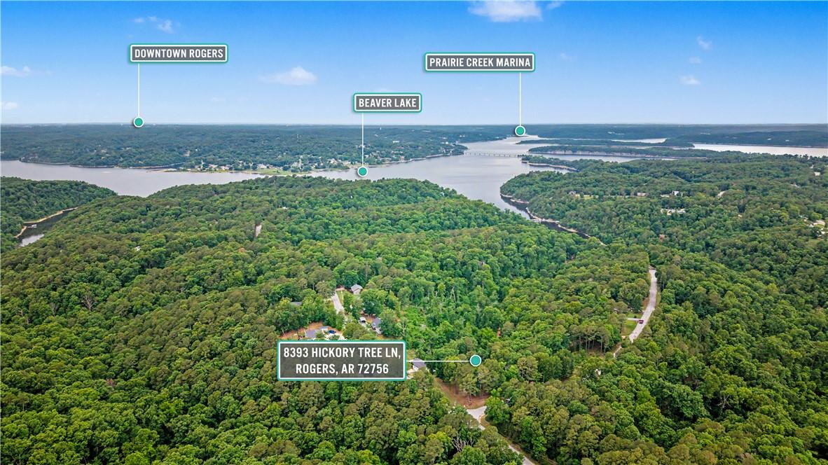 Image 4: Aerial perspective showcasing a residential area n