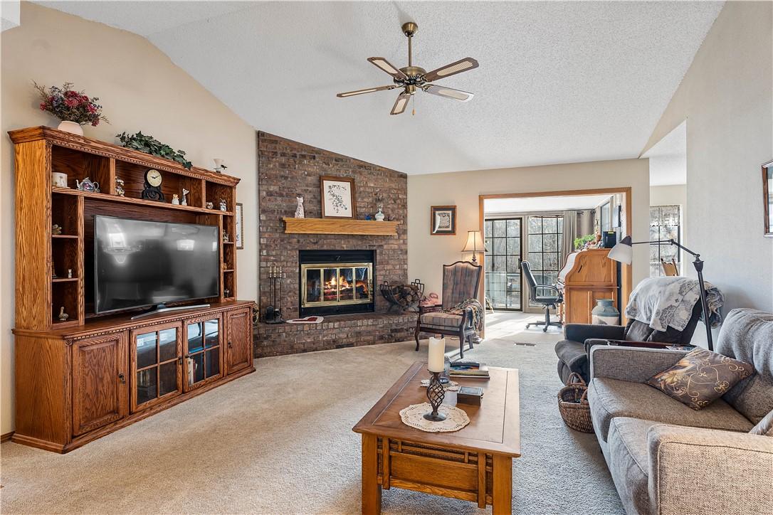 Image 4: Wood Burning fireplace and lots of natural light