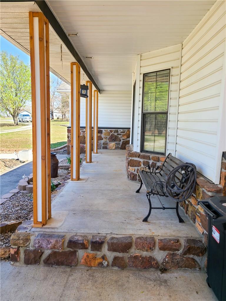 Image 4: View of covered porch