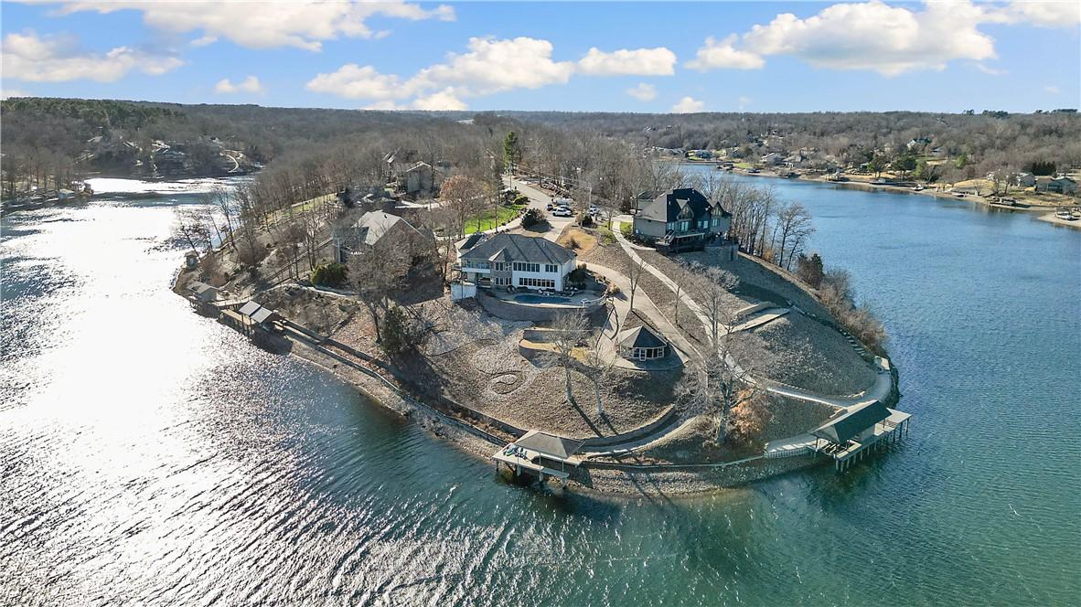 Image 3: Aerial view of a nearby body of water