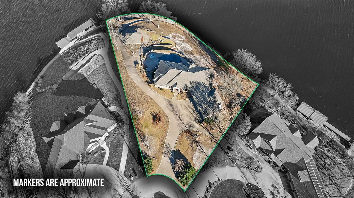 Image 4: Aerial overview of property's location featuring p