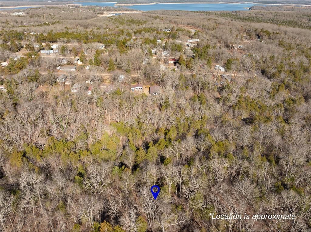 Image 2: Aerial view of property and surrounding area featu