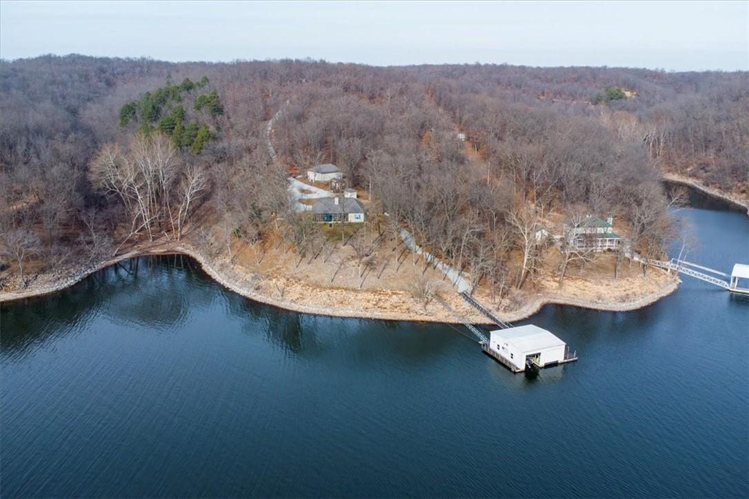Image 3: Drone / aerial view from Grand Lake showing the 33