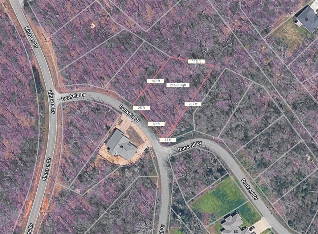 Image 1: Map / location featuring property parcel outlined