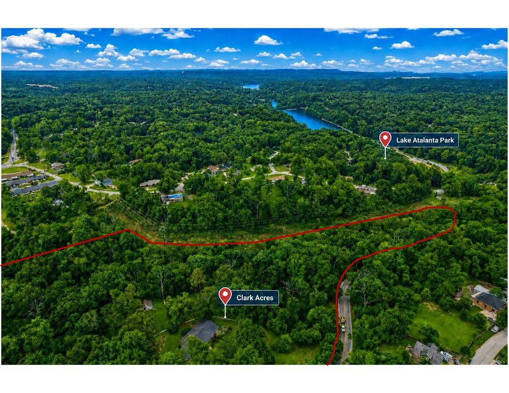 Image 1: Expansive wooded acreage featuring mature trees an