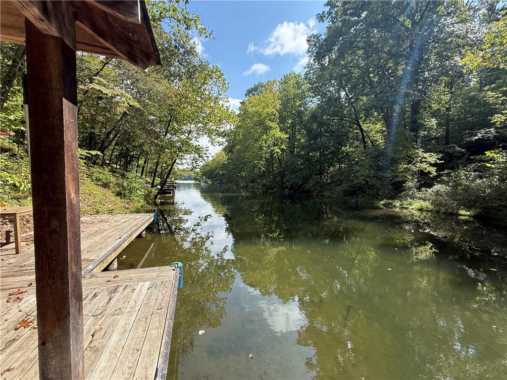 Image 1: Lake front with Private Boat Dock