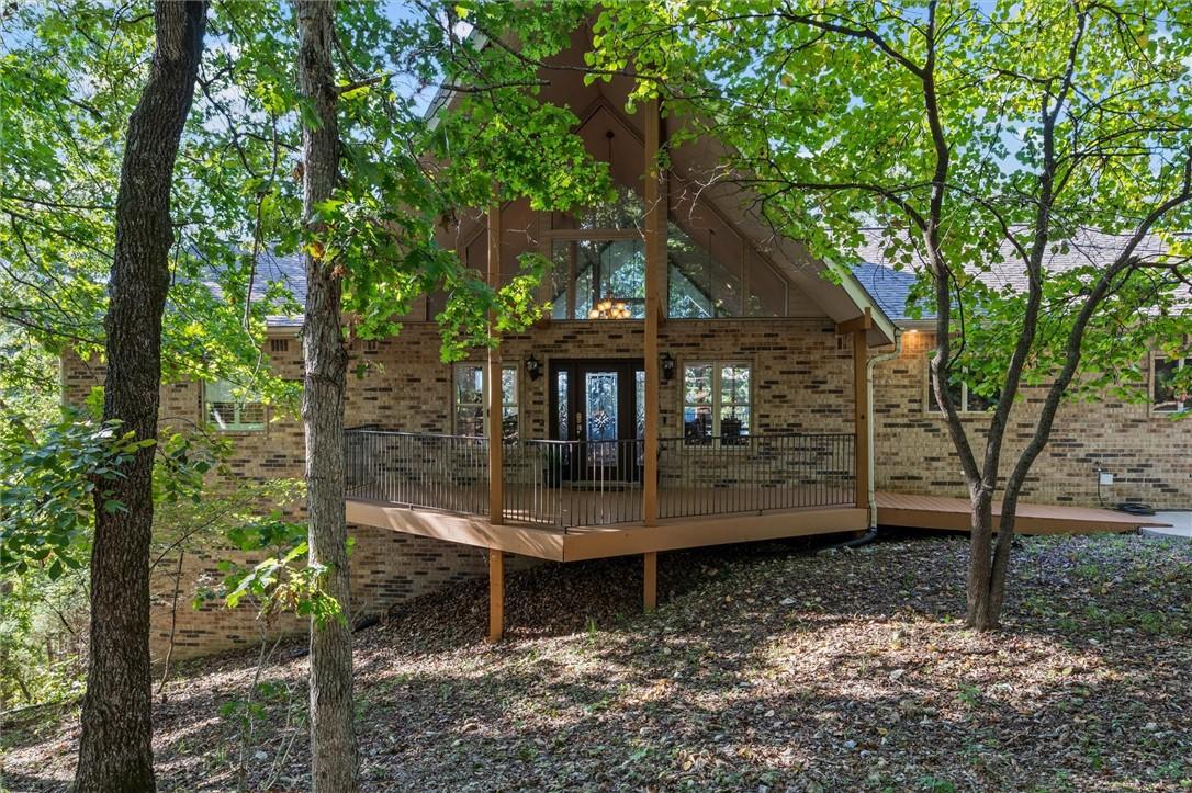 Image 1: Stunning A-frame welcomes you home to your private