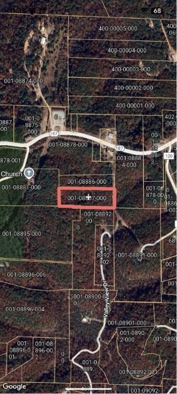 Image 1: Boundary approximated in red.