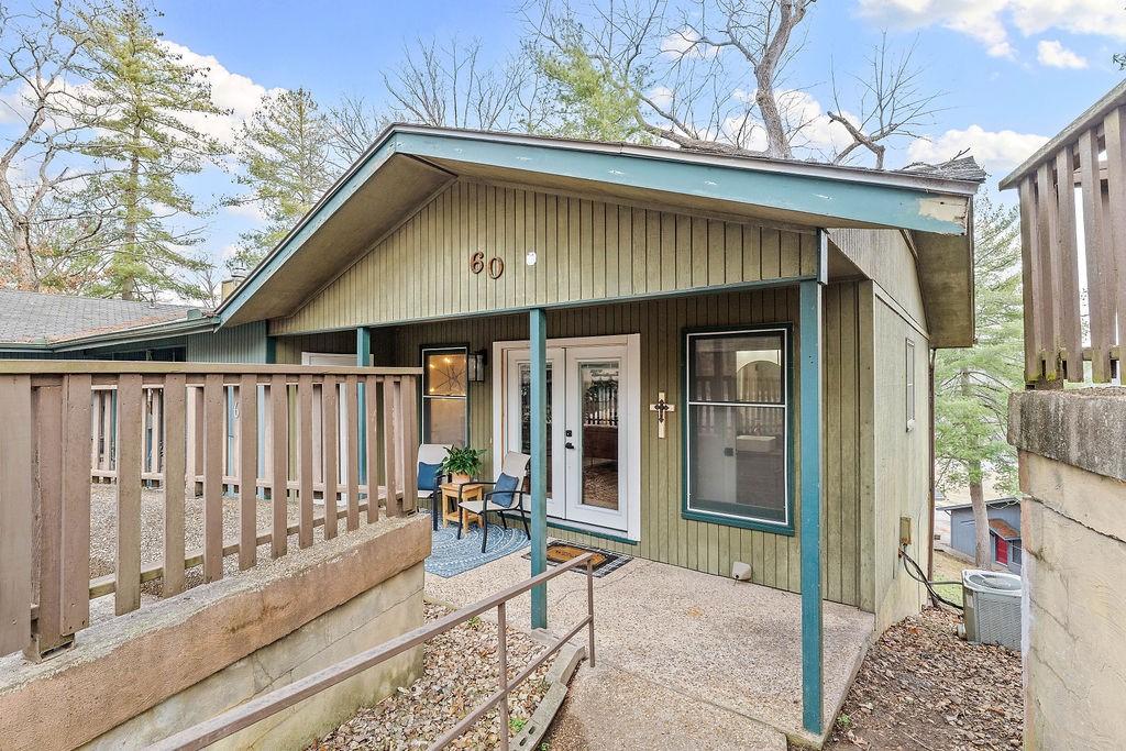 Image 2: Doorway to property featuring french doors