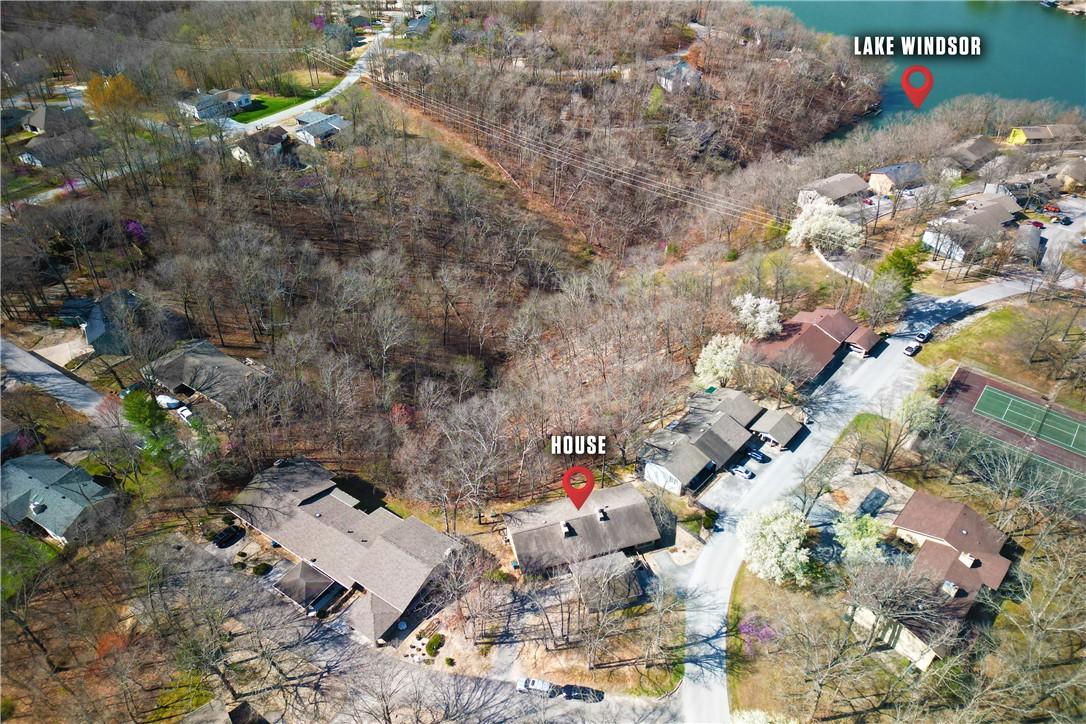 Image 2: Walk past Lake Windsor down a paved path out your