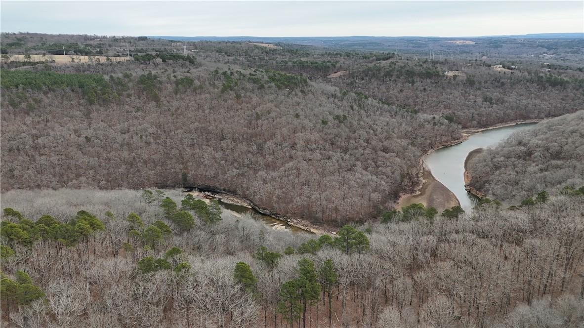 Image 3: Aerial overview of property's location with a fore