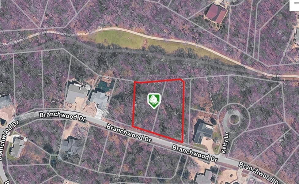 Image 3: Aerial view of property's location featuring prope