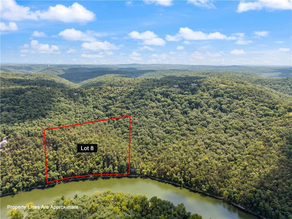 Image 2: Aerial overview of property's location featuring a
