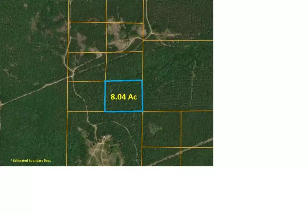 Image 1: Property Parcel Map. Outlining the estimated bound